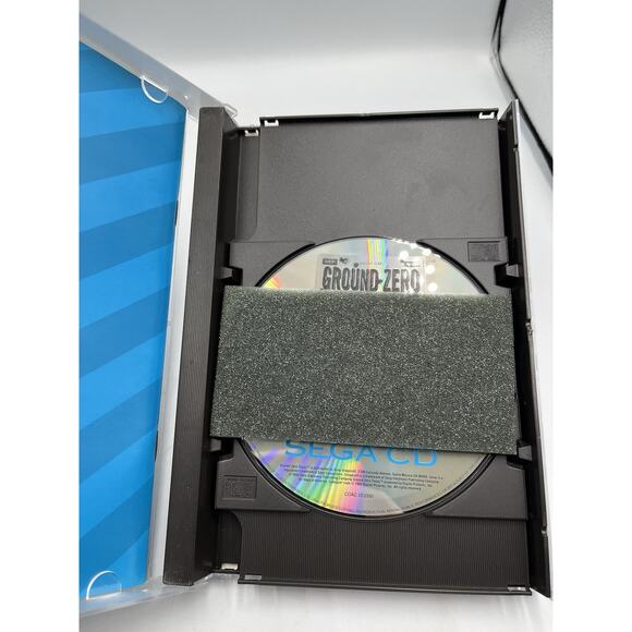 Ground Zero Texas (Sega CD, 1993) Complete With Foam! - Picture 5 of 11